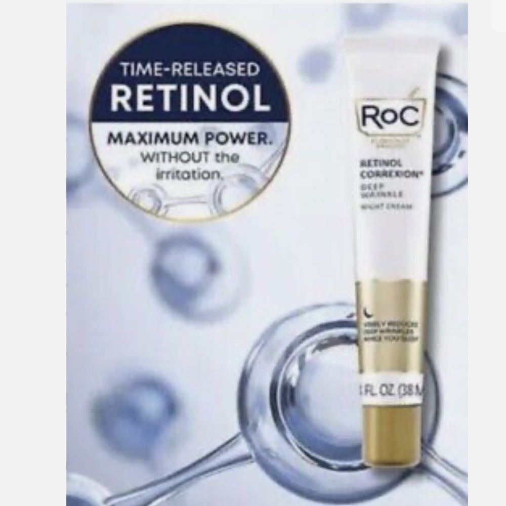 NEW 1.3 fl oz RoC Retinol Correxion Deep Wrinkle Retinol Night Cream